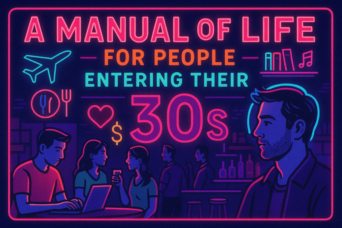 The Life Manual for your 30s