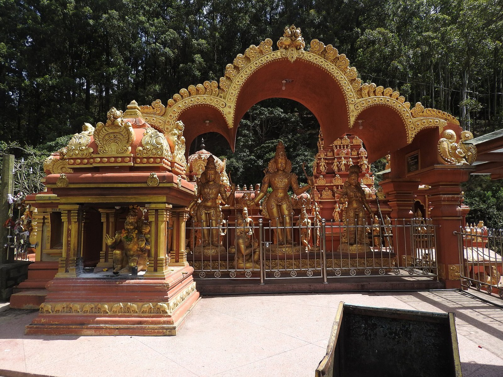 Seetha Amman temple, the Sita temple at Sita Eliya on the Ramayana trail